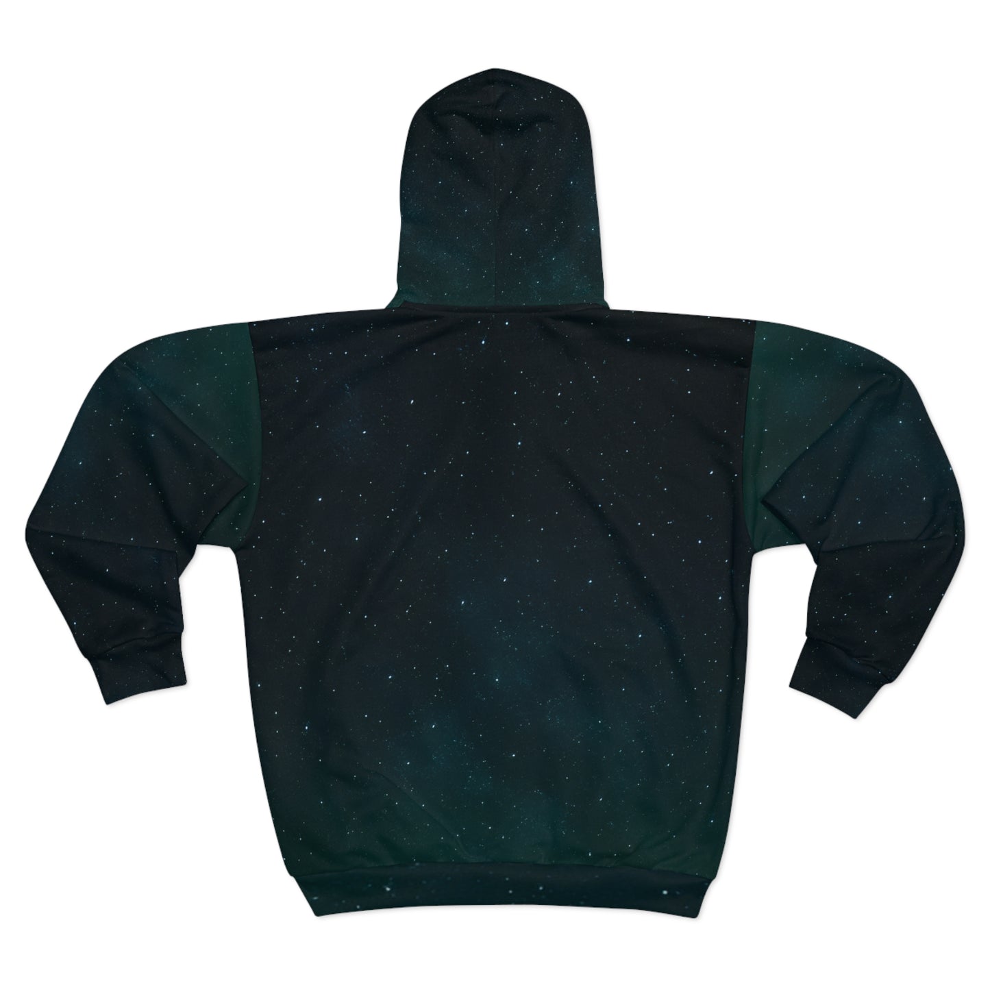 Cosmic Galaxy Zip Hoodie 🌌 | Space Print Unisex Hoodie