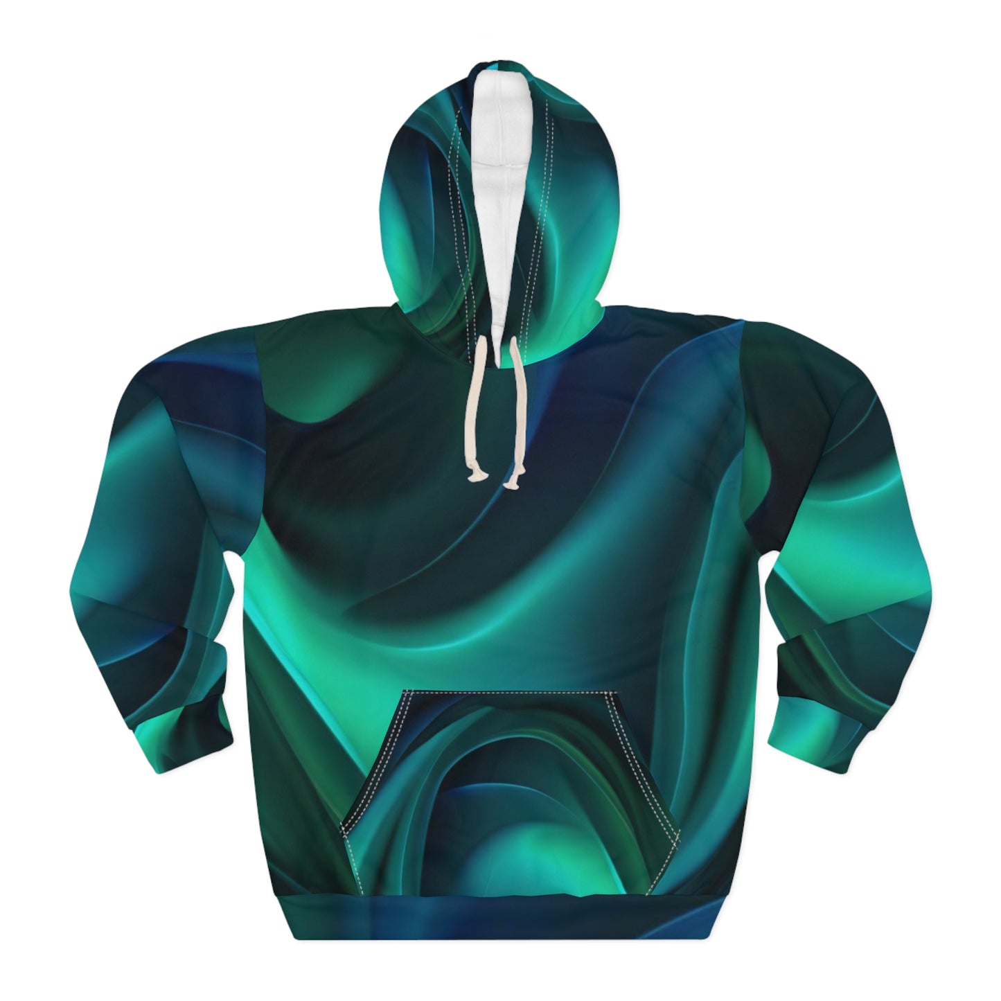 Aurora Glow Hoodie 🌌 | Vibrant Neon Nexus Hoodie