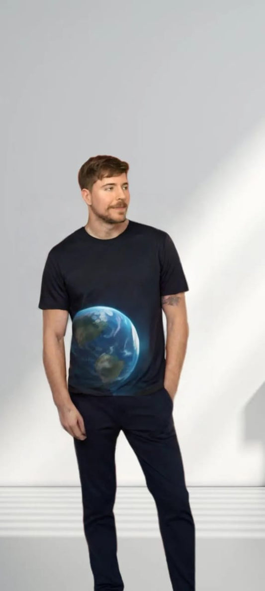 Earth Glow Tee – Cosmic Vibes for Modern Explorers 🌍✨