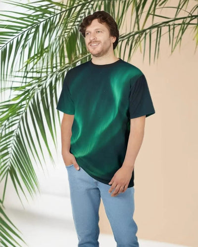 🌌 Aurora Borealis Tee – Unisex Cut & Sew Tee ✨ - ASTREAR