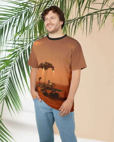 🪐  Mars Sci‑Fi Tee | Vibrant Unisex Cut & Sew T-Shirt - ASTREAR