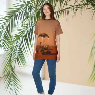 🪐  Mars Sci‑Fi Tee | Vibrant Unisex Cut & Sew T-Shirt - ASTREAR