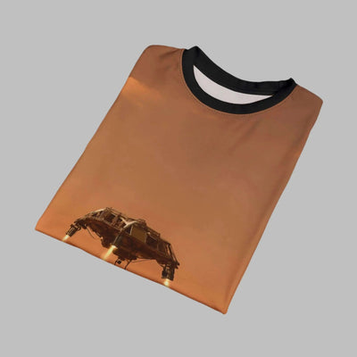 🪐  Mars Sci‑Fi Tee | Vibrant Unisex Cut & Sew T-Shirt - ASTREAR